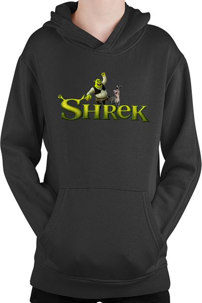OEM Hanorac Copii Shrek Logo Monster Donkey Animal Gnom Medieval