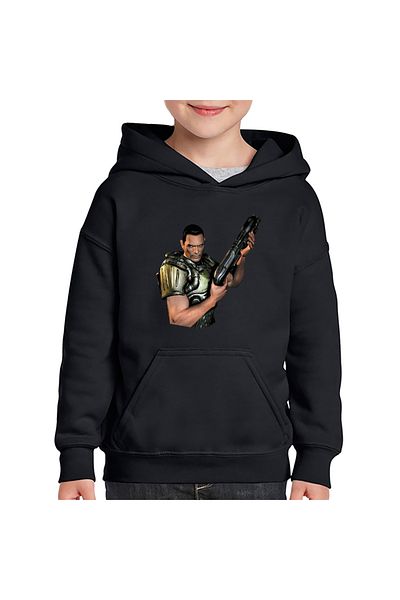 OEM Quake Doom Pistol Air Quakerism Battle Insta Kids Hoodie
