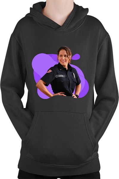 OEM Grey's Anatomy Lieutenant Herrera Kids Hoodie Drama Action
