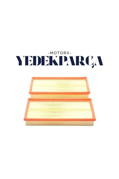 MOTORX Air Filter (Set of 2) for Mercedes C230 C240 C280 C320 C350 C55 Clk E230 E240 E280 E320 E350