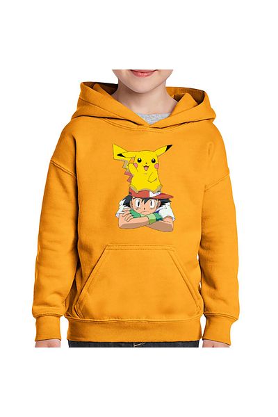 OEM Hanorac copii Pokemon Go Ash Pikachu Detective