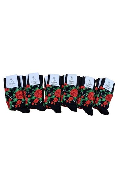 OEM Set 12 Women's Socks, EU Size 38-42, 90% Cotton 10% Elastane