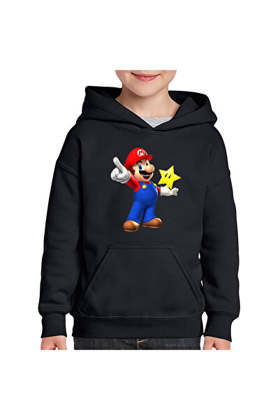 OEM Hanorac copii Super Mario Bros 3D Star Minecraft World