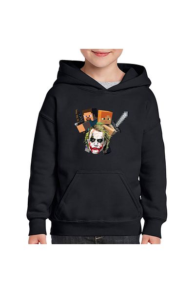 OEM Hanorac copii Joker Minecraft Gamer Steve Alex