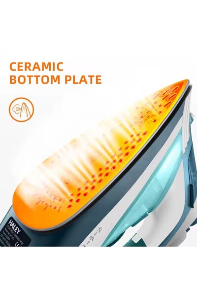 HALEY Electric Iron with Steam Professional with Adjustable Temperature and Steam