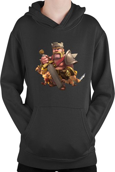 OEM Hanorac Copii Clash of Clans Gameplay Rotation Heroes Special Abilities