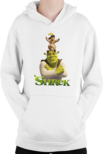 OEM Hanorac Copii Shrek Donkey Cat in the Boots Fluffy Walt Disney