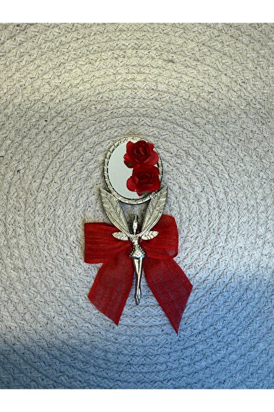 MydesignsK G Melek Ayna Magnet Söz Nişan Nikah Hediyesi Hatırası 10 Adet