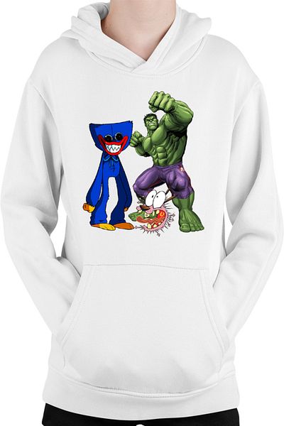 OEM Hanorac Copii Huggy Wuggy Courage Coward Dog Hulk Fight Demon
