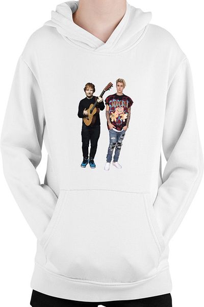 OEM Kids Hoodie Ed Sheeran Justin Bieber Feat Duo