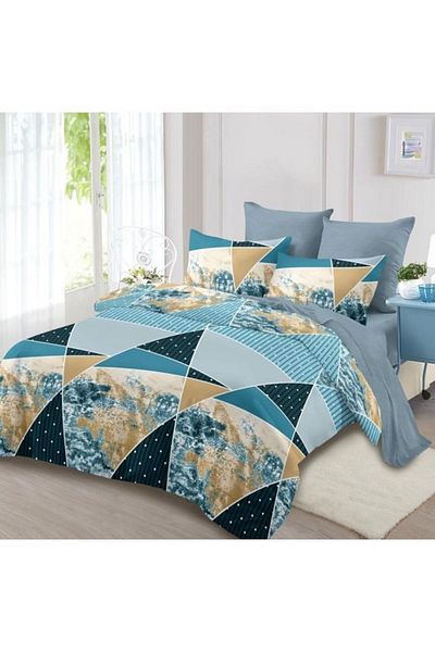 OEM 6-Piece Bed Linen, Finet, Abstract Print M4, Multicolor