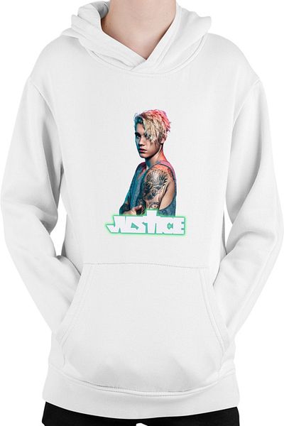 OEM Justin Bieber Justice Album Music Collab Kids Hoodie