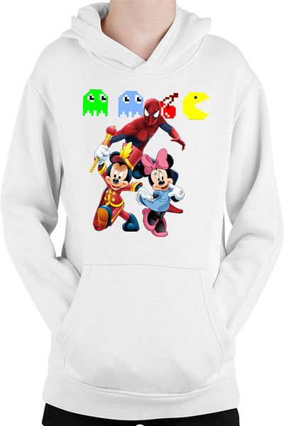 OEM Hanorac Copii Spiderman Mickey Mouse Daisy Pacman Emotes
