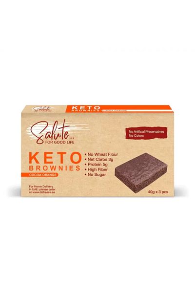 Salute Keto Chocolate Brownie