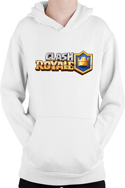 OEM Hanorac Copii Clash Royale Logo Multiplayer Platform Cannon Team