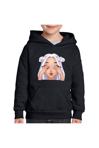 OEM Ariana Grande Cartoon Merch Cloud Kids Hoodie