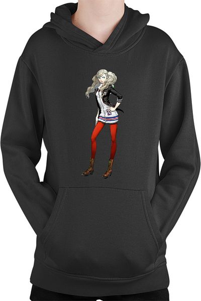 OEM Children's Hoodie Persona Takamaki Ann Twin Pony Tails Manga