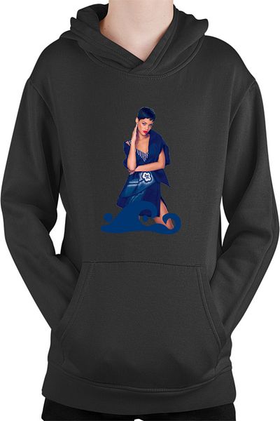 OEM Kids Hoodie Rihanna Singer Song Writter Stunning Voice Ocean