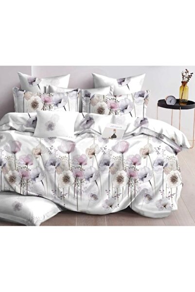 OEM Lenjerie de pat dublă, cearșaf reversibil, 6 piese, 2 persoane, 230x245cm...