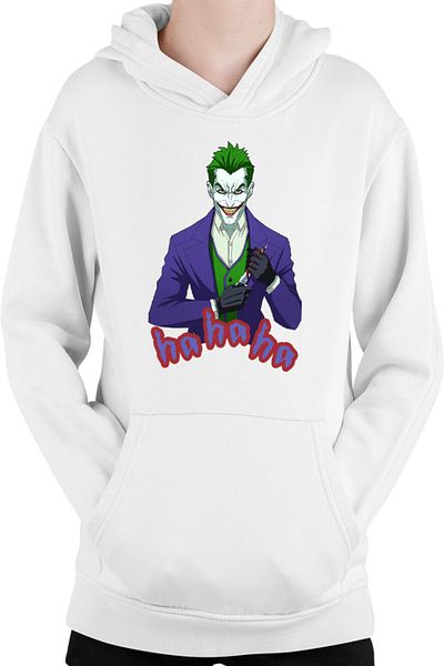 OEM Hanorac Copii Joker Laugh Evil Gloves Crazy Man