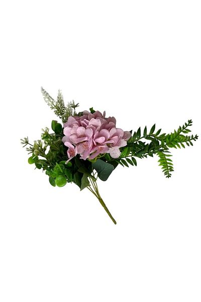 OEM Buchet de hortensii, plastic, 36x15 cm, multicolor, M2