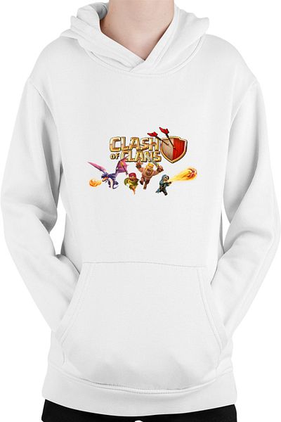 OEM Hanorac Copii Clash of Clans Dragons Race Classes Fire Strategy