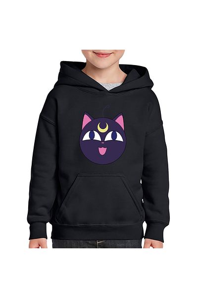 OEM Hanorac copii Sailor Moon Cat Luna Pisica Craciun