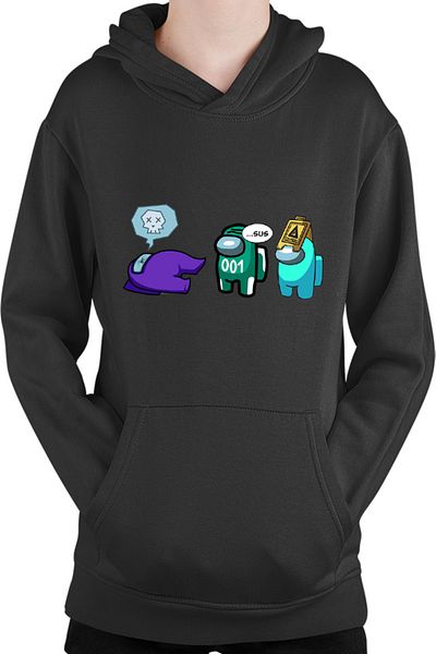 OEM Kids Hoodie Squid Game Among Strategy Genius Mind