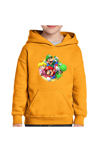 OEM Hanorac copii Super Mario Bros All Team 3D Odyssey Game