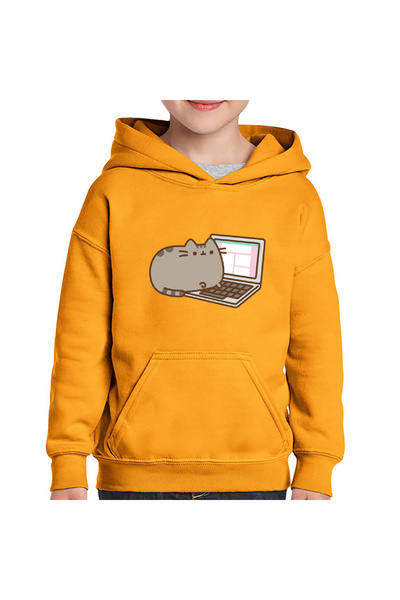 OEM Hanorac copii Pusheen Cat Laptop Plush Valentines Day