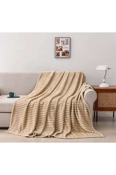 OEM Patura Cocolino, Model Dungi, Uni, 2 persoane, 200x230cm, Bej