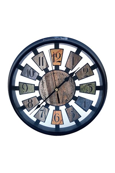 OEM Vintage Wheel-Shaped Wall Clock