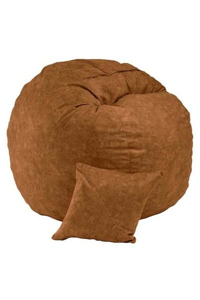 Pufrelax Methuselah Armchair Set with Cushion, Textile Material - Mecca