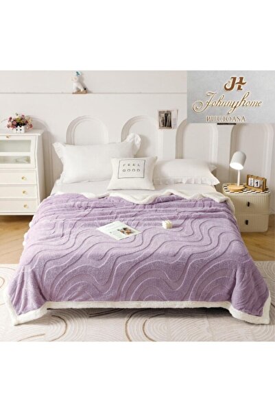 OEM Patura Imblanita, Cocolino, Abstract 3D Elegant, 200x230cm, Lila