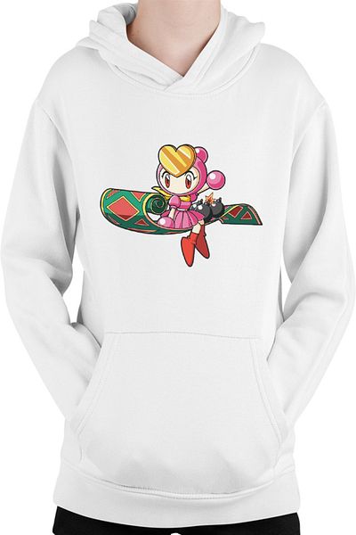 OEM Hanorac Copii Bomberman Girl Fly Carpet Game Mode Sega