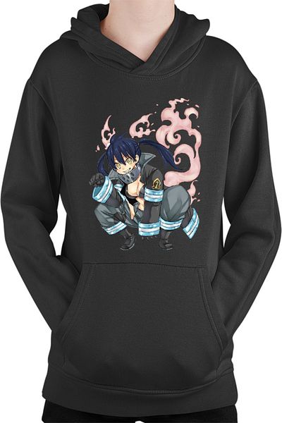 OEM Fire Force Kotatsu Tamaki Witcher Cosplay Kids Hoodie