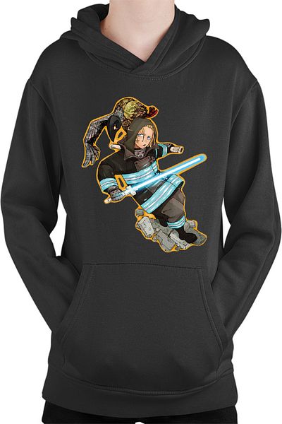 OEM Kids Hoodie Fire Force Arthur Anime Otaku