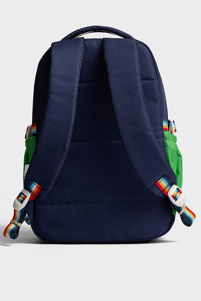Go Veform Waterproof Multi-Pocket School Bag – Colorful and Comfortable Design Jt2045 Green