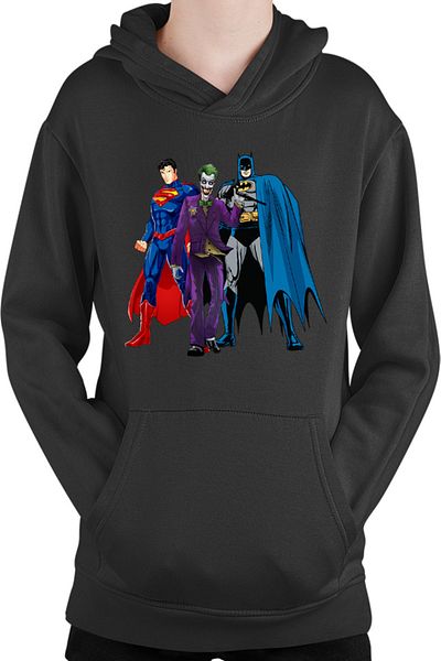 OEM Kids Sweatshirt Joker Batman Superman Marvel DC Comics America