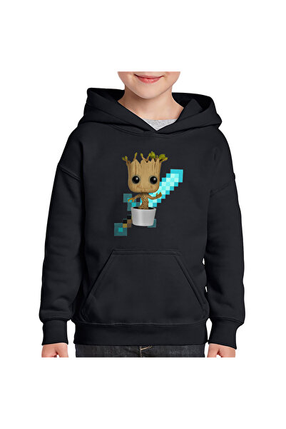 OEM Hanorac copii Baby Groot Minecraft Diamond Sword Bebe