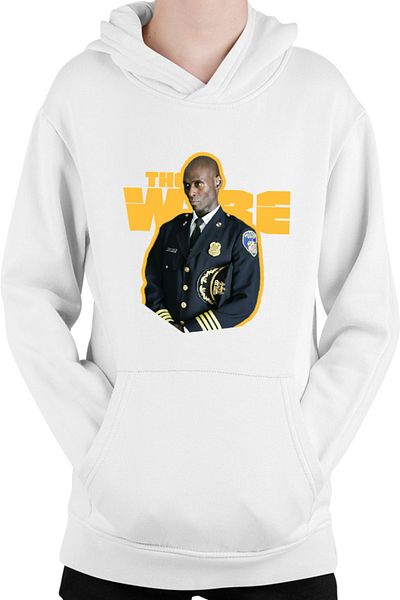 OEM Hanorac Copii The Wire Lt. Cedric Daniels Lance Reddick Army Drama