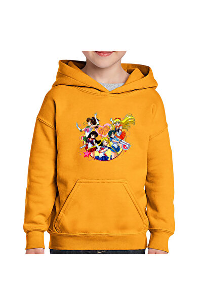 OEM Παιδική μπλούζα Sailor Moon Anime Girls Team