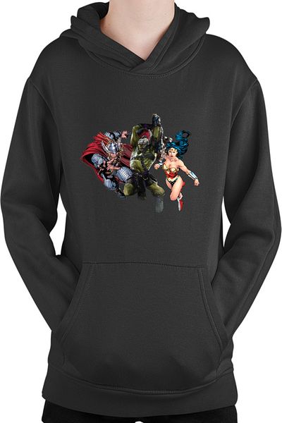 OEM Kids Hoodie Hulk Wonder Women Thor Norse Mythology