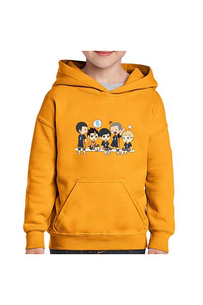 OEM Children's hoodie Haikyuu Team Volleyball Team Chibi Haikyu!!