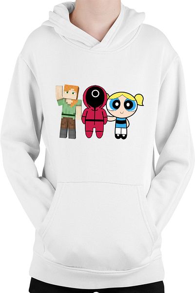OEM Hanorac Copii Squid Game Family Powerpuff Girls Bubble Minecraft