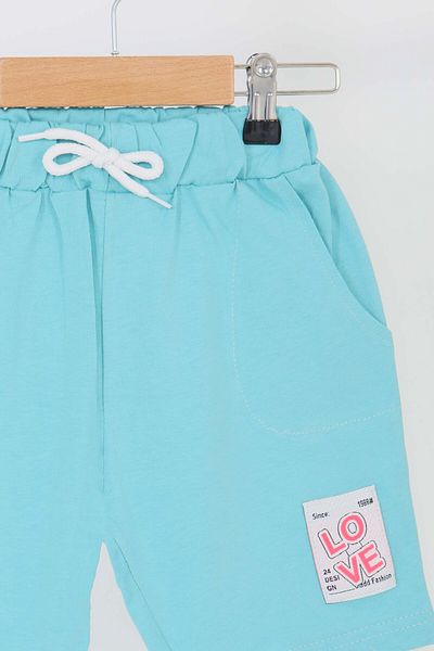 TOFİSA Girl's Printed Shorts - 27332