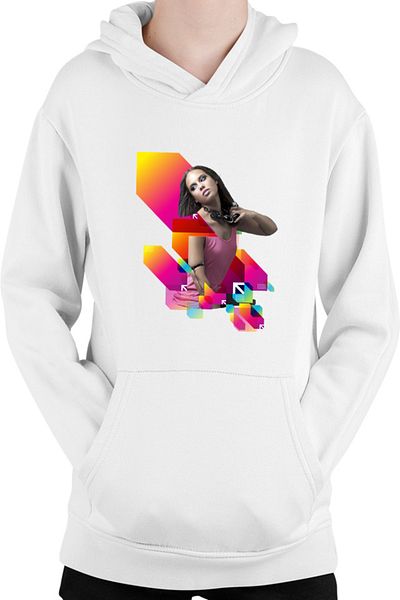 OEM Hanorac Copii Alicia Keys Colorful Ciercle Album Hyped Concert