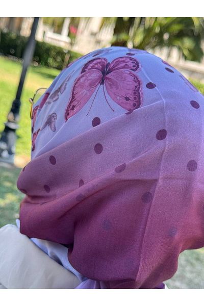 ALDAİR The Pashmina Viscose Fabric Is a Digital Pattern of 110 Grams