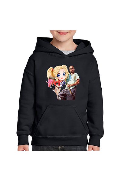 OEM Hanorac copii Joker Suicide Squad GTA Gang