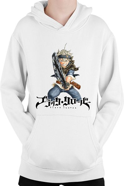 OEM Hanorac Copii Black Clover Asta Sword Magician Kakalot
